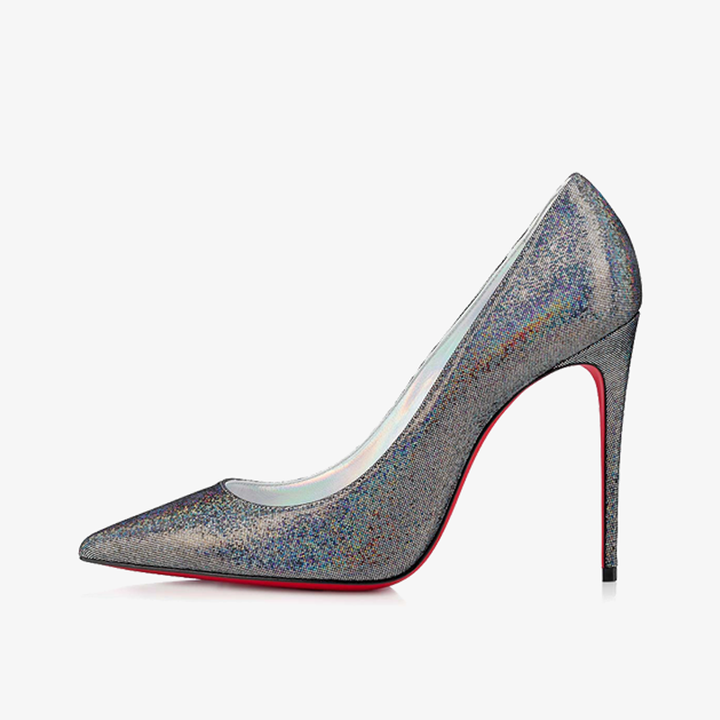 Pointy Pump with Silver-Tone - ARNO CONTI