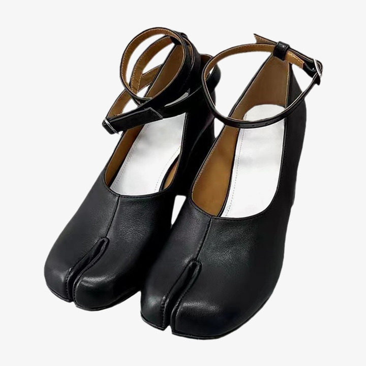 Split-toe Slingback Flats - Arno Conti Shoe