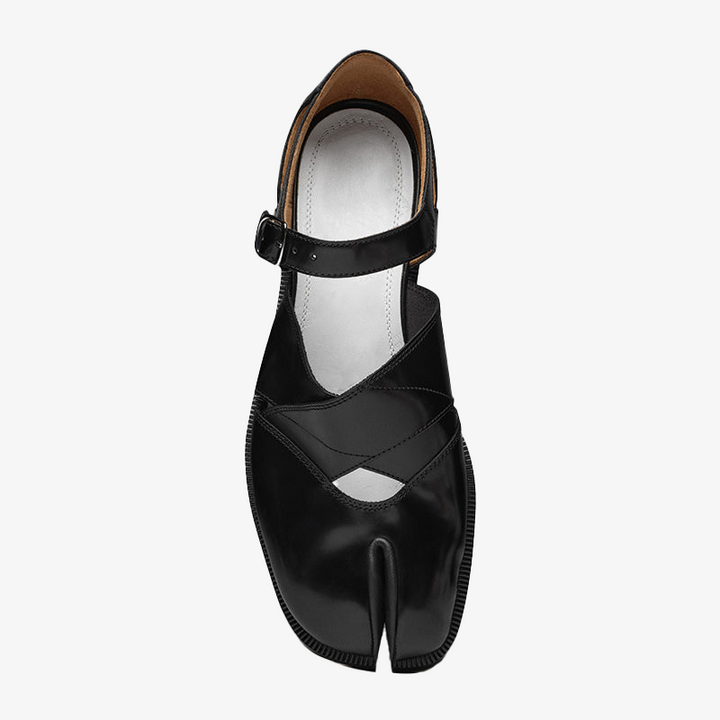 Split-toe Leather Sandals - Arno Conti Shoe