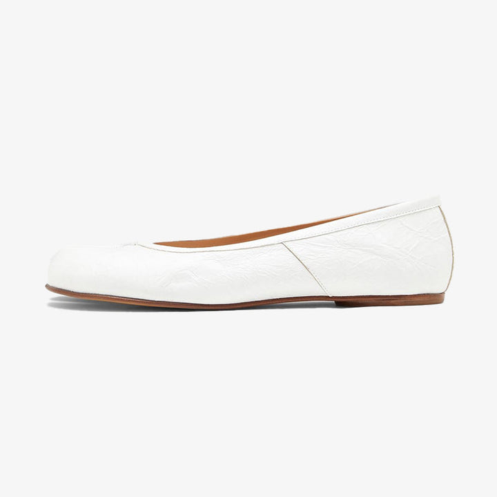 Classic Flats with Square Toe - Arno Conti Shoe