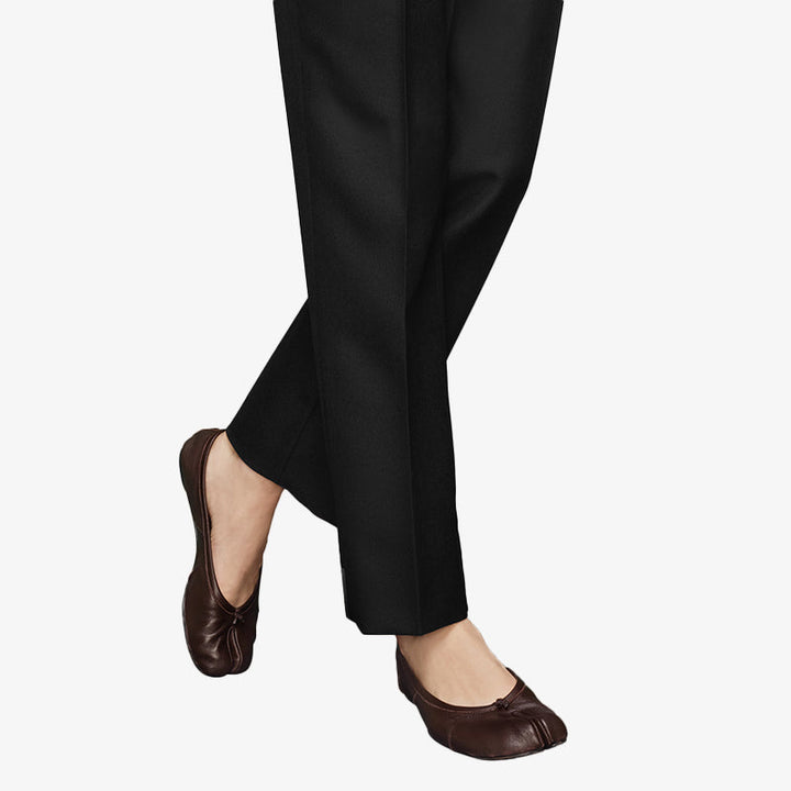 Elegant Split-Toe Ballet Flats in Tan Leather - Arno Conti Shoe