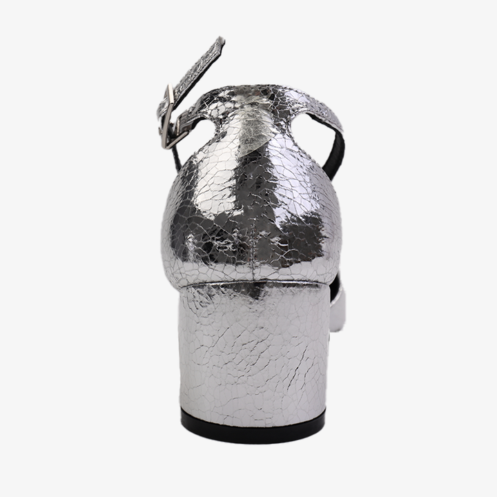 Split-toe Smooth Calf Leather Flats Sandals - Arno Conti Shoe