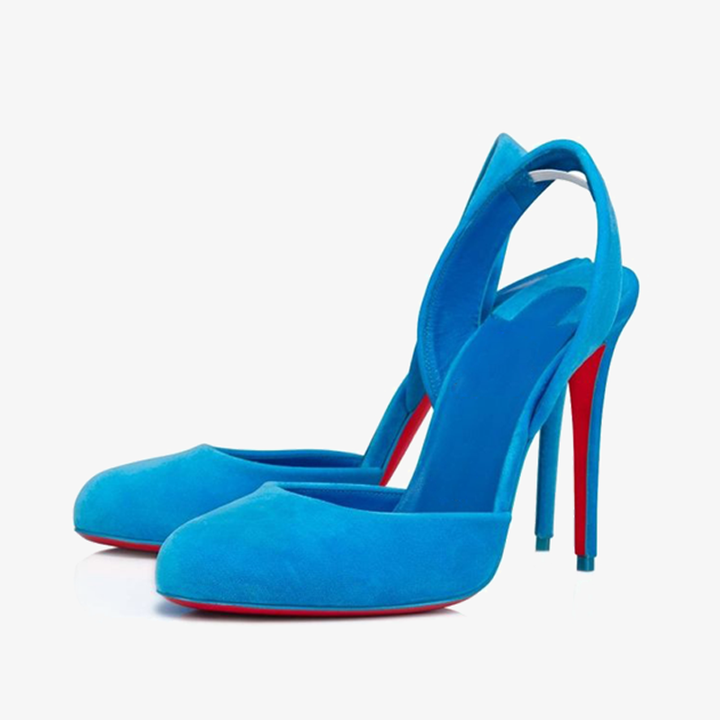 Pumps Blend A Plunging Vamp with Soft - ARNO CONTI