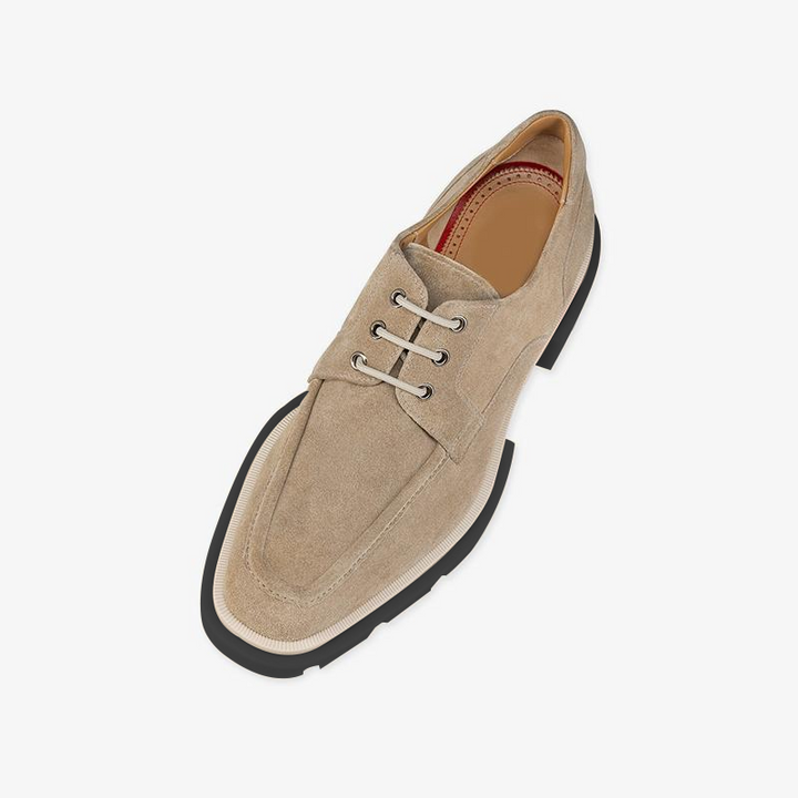 Khaki suede Mens Ankle Boots - ARNO CONTI