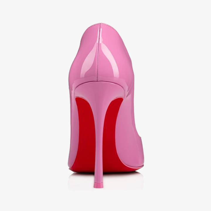 Stylish Pink Patent Leather Pump - ARNO CONTI