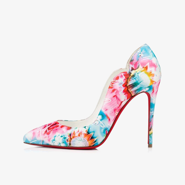 Elegant Multicolor Calf Leather Pump - ARNO CONTI