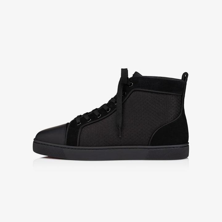 Black Velvet Nylon Sneakers - ARNO CONTI