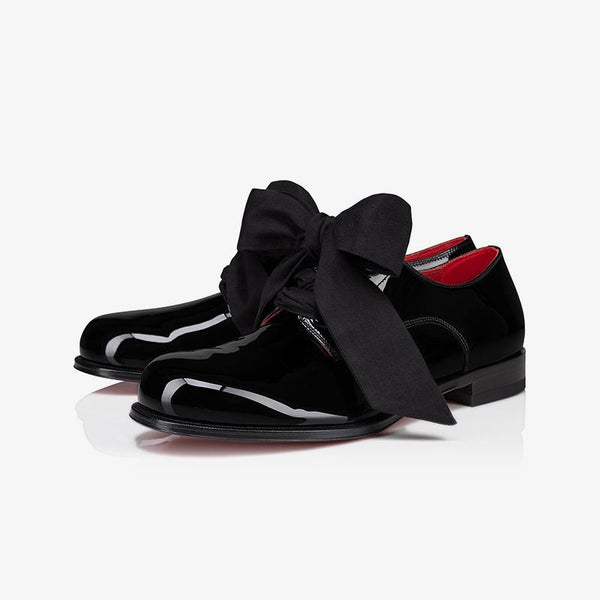 Patent Leather Dress Shoes With Bows - ARNO CONTI