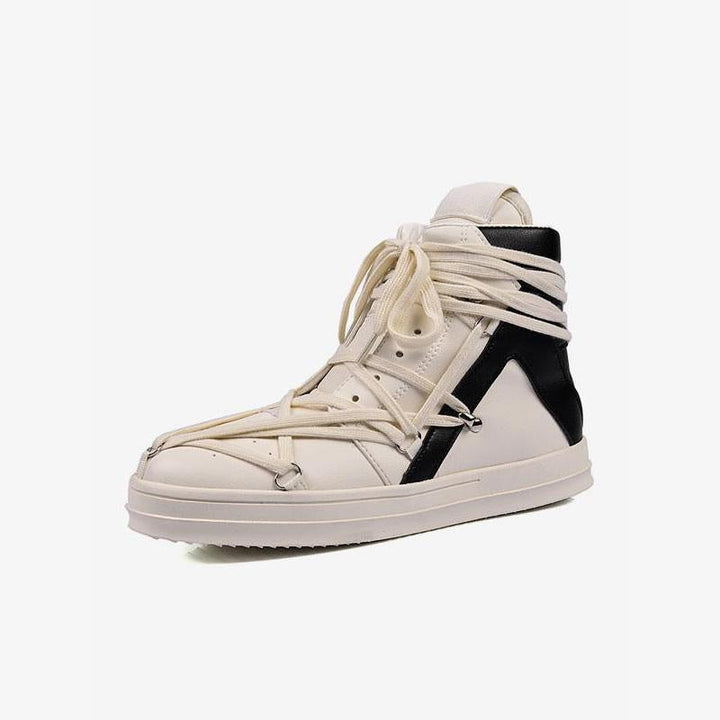 High top Geometric Sneakers Leather - ARNO CONTI
