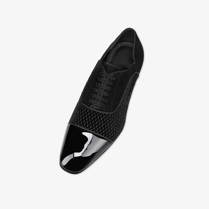 Black Velvet Patent Leather - ARNO CONTI
