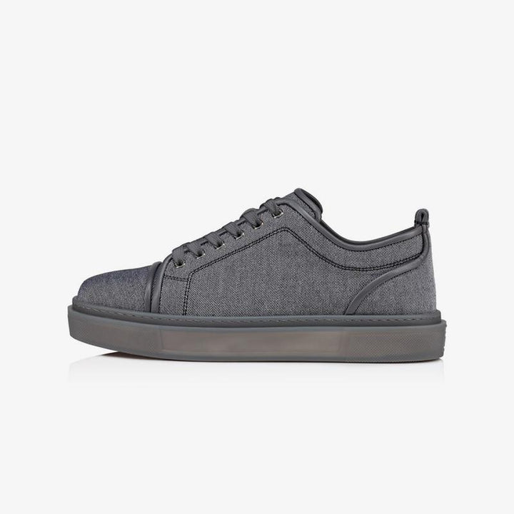 Linen Leather Sneakers Low-top - ARNO CONTI