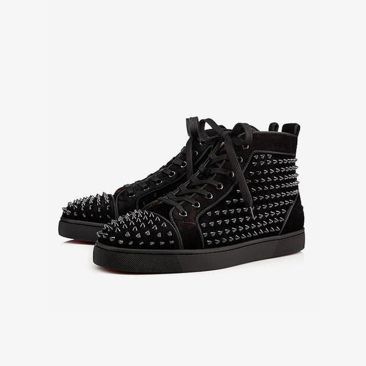 Leather Casual Velvet Sneakers - ARNO CONTI
