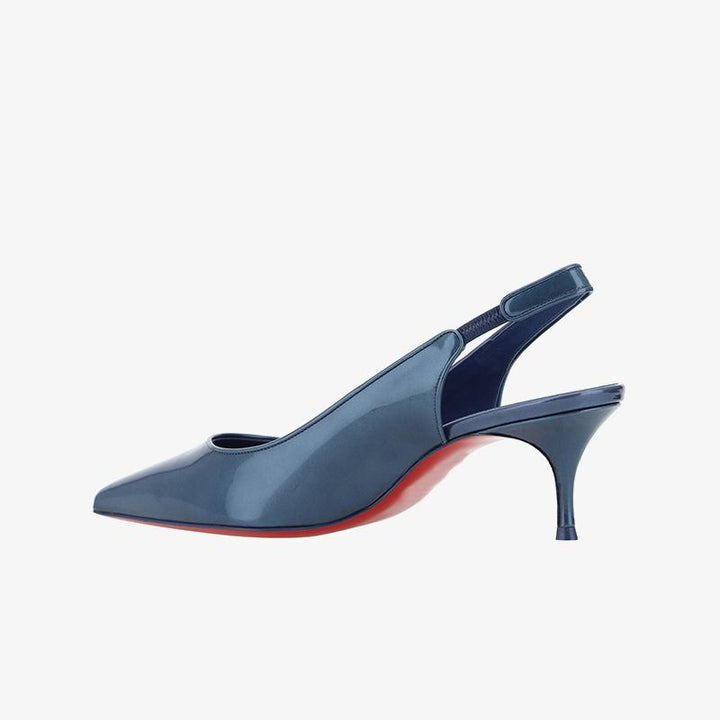 Trendy Patent Leather Sporty Pumps Stiletto - ARNO CONTI