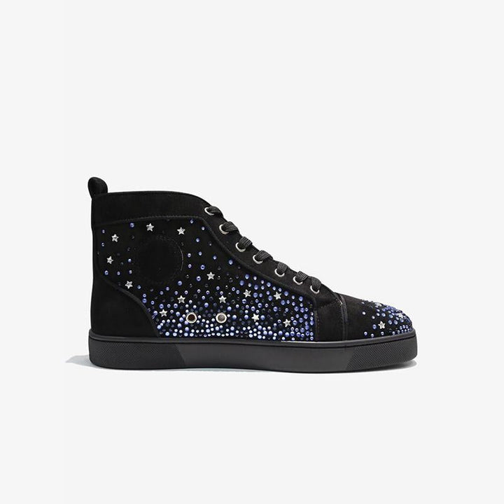 Sneakers Rhinestone Velvet - ARNO CONTI