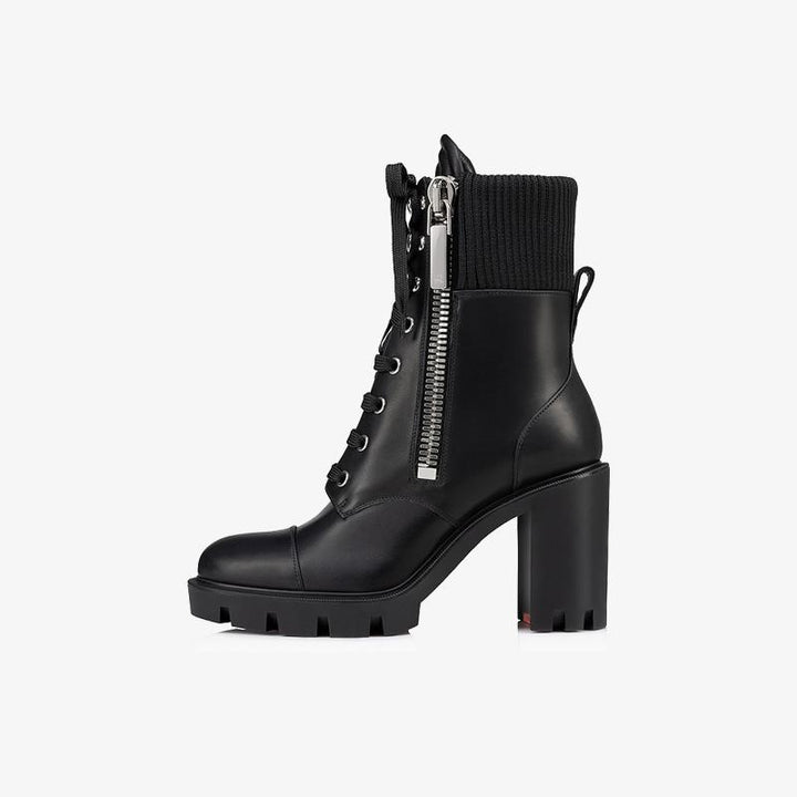 Bold Black Biker Boot - ARNO CONTI