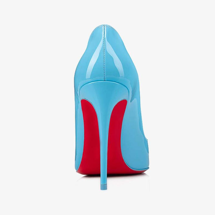 Glossy Blue Pump - ARNO CONTI