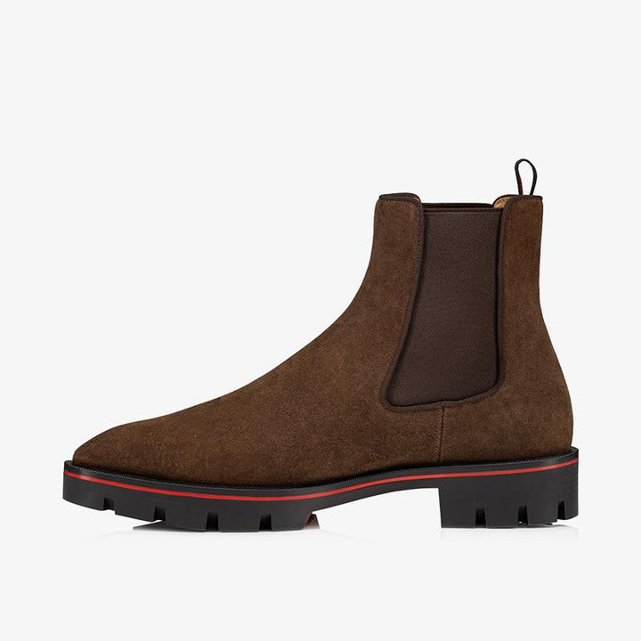 Brown Calf Leather Boot - ARNO CONTI