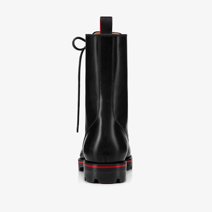 Two-Tone Sole Black Boot - ARNO CONTI