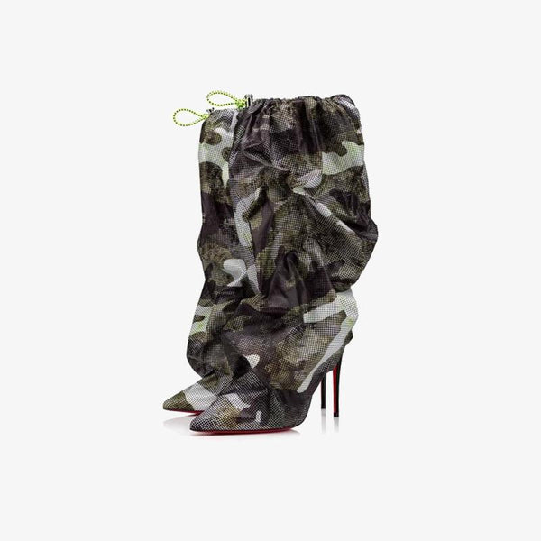 Camouflage Stiletto Boot - ARNO CONTI
