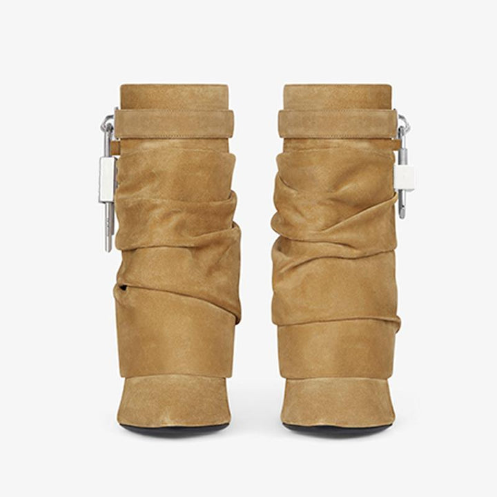 Elegant Hazel Suede Ankle Boots - Arno Conti Shoe
