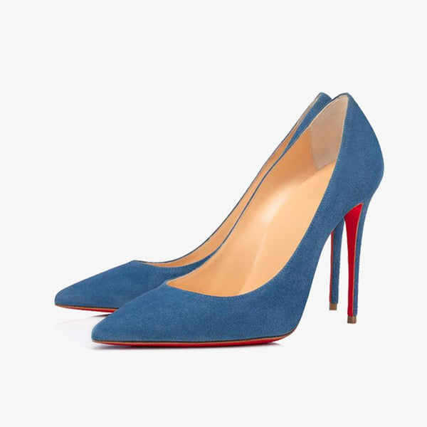 Luxurious Blue Pointy Pump - ARNO CONTI