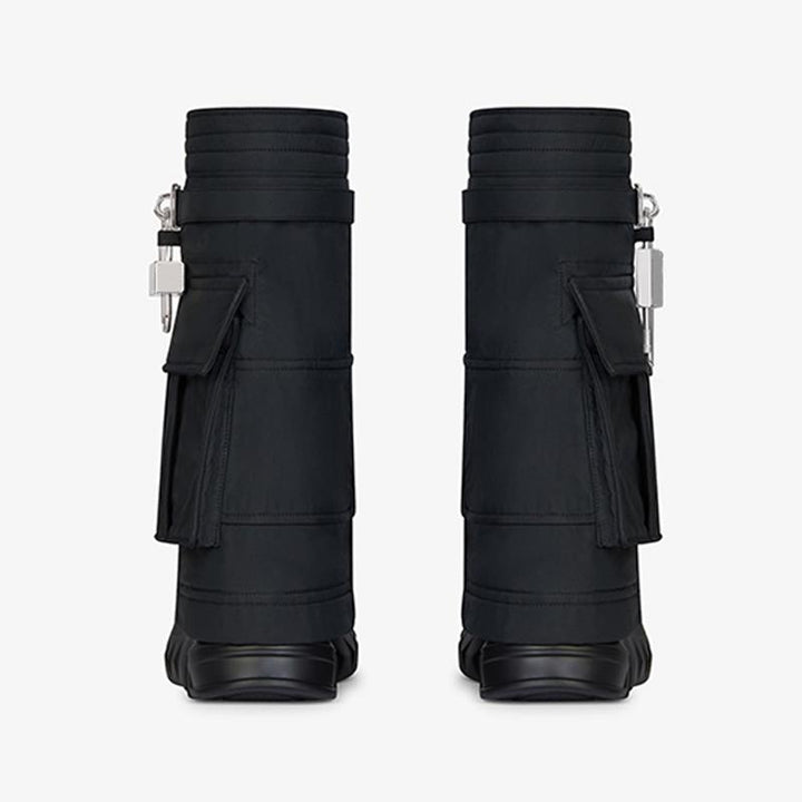 Modern Black Ankle Boots 80mm - Arno Conti Shoe