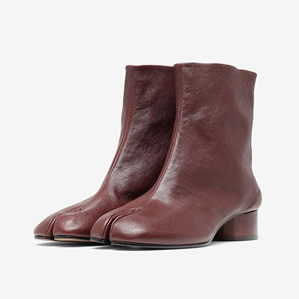 Popular Vintage Leather Ankle Boots - Arno Conti Shoe