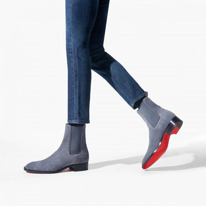 Elegant Icelandic Grey Boot - ARNO CONTI