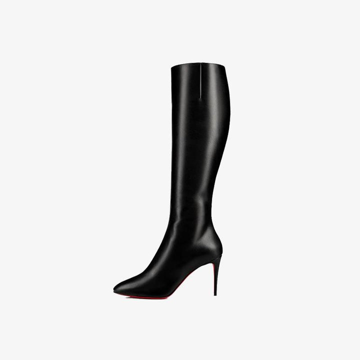 Iconic Black Calfskin Ankle Boots - ARNO CONTI
