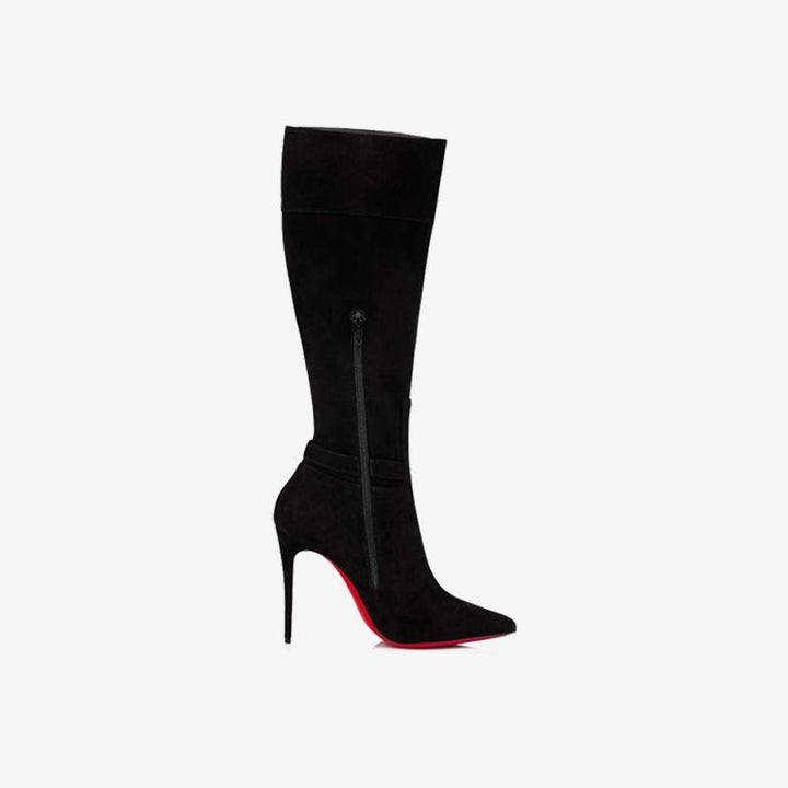 Iconic Black Suede Boot - ARNO CONTI