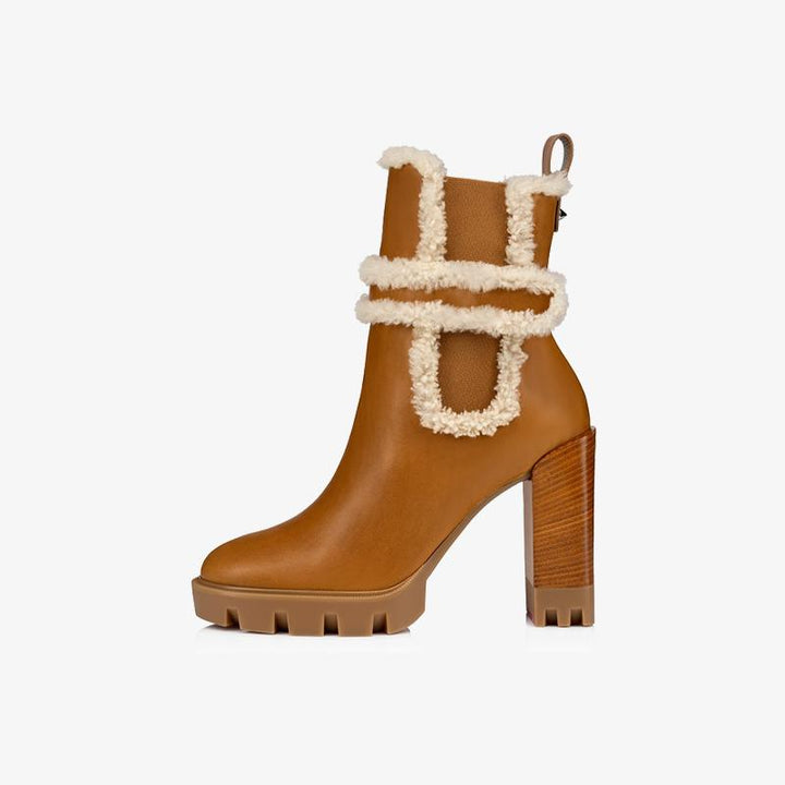 Urban Brown Waxed Ankle Boot - ARNO CONTI