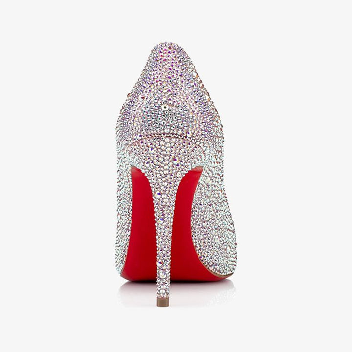 Rhinestone-Embellished Stiletto Heel - ARNO CONTI