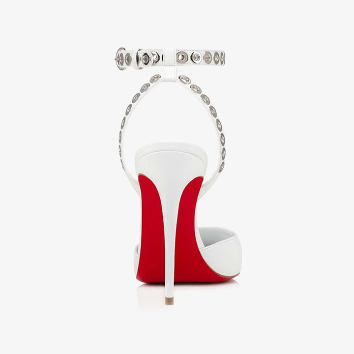 Pump with Choker-Style Ankle Strap - ARNO CONTI