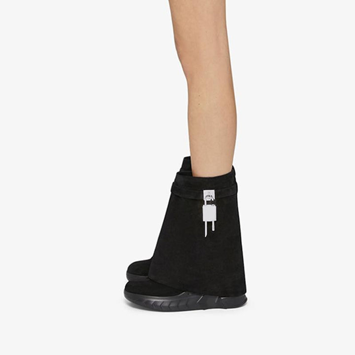 Sophisticated Black Ankle Boots 80mm - Arno Conti Shoe