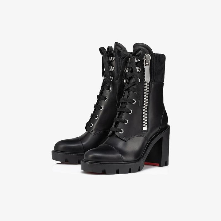 Bold Black Biker Boot - ARNO CONTI