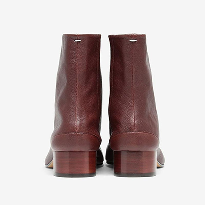 Popular Vintage Leather Ankle Boots - Arno Conti Shoe