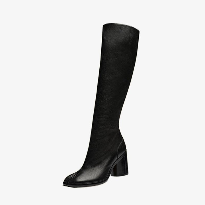 Vintage Soft Leather Knee-High Boots - Arno Conti Shoe