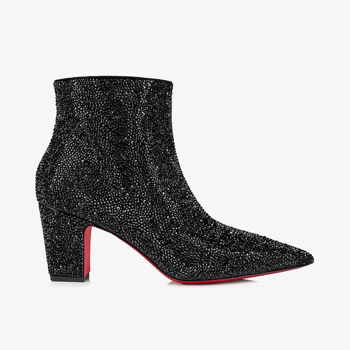 Black Strass Ankle Boot - ARNO CONTI