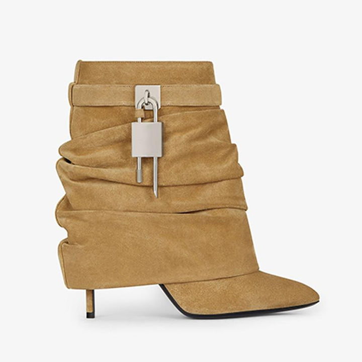 Elegant Hazel Suede Ankle Boots - Arno Conti Shoe