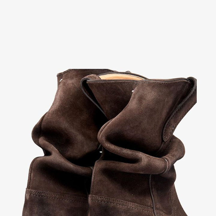 Cedar Brown Split-toe Western Boots - Arno Conti Shoe