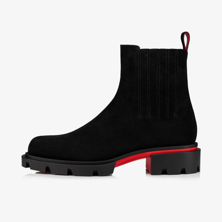 Urban Black Suede Boots - ARNO CONTI